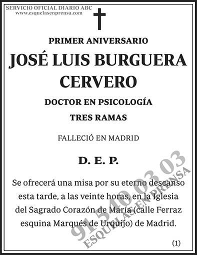 José Luis Burguera Cervero